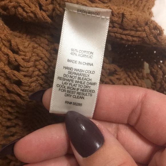 Comfy oversized rust orange sweater - Picture 5 of 5